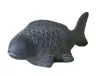 Product image 2 of the product “Fish, 25 cm L | Cast stone, handcrafted & coloured 25 cm”